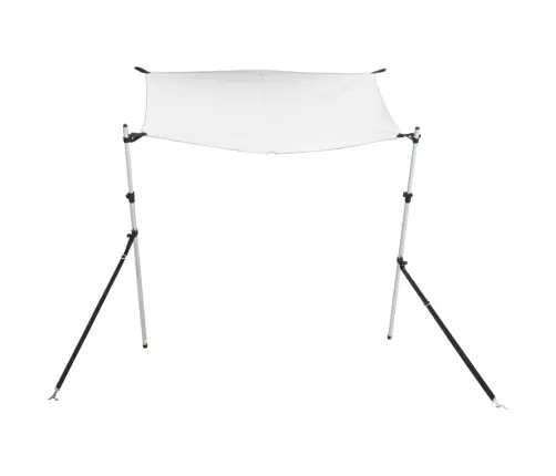 Laivas Nojume, T-Veida, Balta, 170X170X(113-182,5) Cm Vidaxl