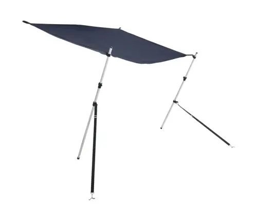 Laivas Nojume, T-Veida, Zila, 170X170X(113-182,5) Cm Vidaxl