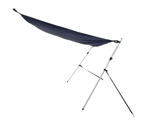 Laivas Nojume, T-Veida, Zila, 170X170X(113-182,5) Cm Vidaxl