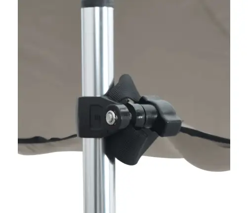 T Tipo Uždangos Prailginimas, Antracito, 170X170X(113-182,5)Cm