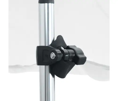 Laivas Nojume, T-Veida, Balta, 174X205X(115-194) Cm Vidaxl