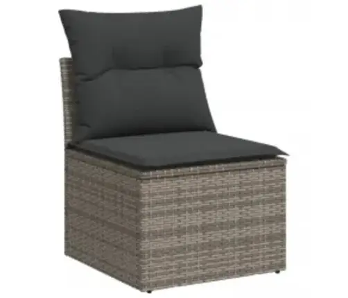 8-Osaline Aiadiivani Komplekt Patjadega, Hall, Polürotang