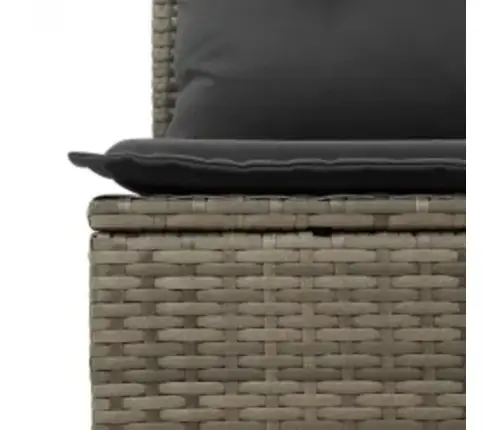 8-Osaline Aiadiivani Komplekt Patjadega, Hall, Polürotang