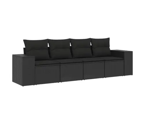 4-Daļīgs Dārza Dīvāna Komplekts Ar Matračiem, Pe Rotangpalma Vidaxl 4-Daļīgs Dārza Dīvāna Komplekts Ar Matračiem, Pe Rotangpalma Vidaxl