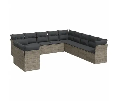 11-Osaline Aiadiivani Komplekt Patjadega, Hall, Polürotang