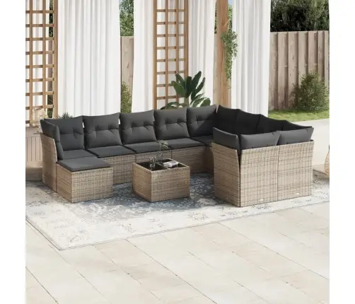 11-Osaline Aiadiivani Komplekt Patjadega, Hall, Polürotang