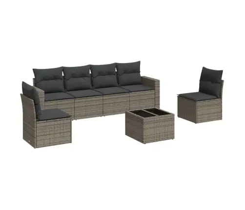 7-Osaline Aiadiivani Komplekt Patjadega, Hall, Polürotang