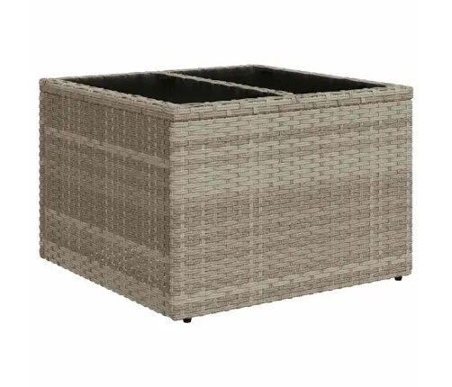 10-Osaline Aiadiivani Komplekt Patjadega, Helehall, Polürotang 10-Osaline Aiadiivani Komplekt Patjadega, Helehall, Polürotang