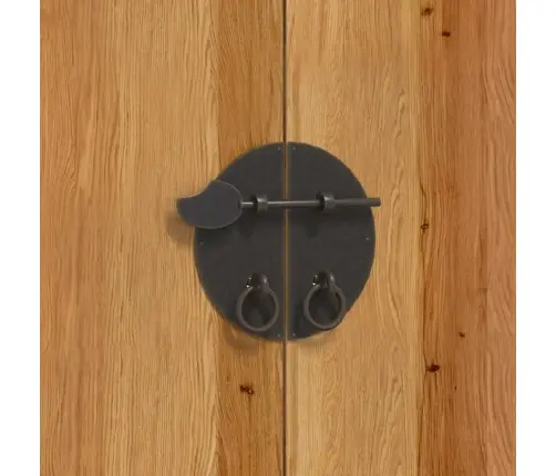 3-Daļīgs Vannasistabas Mēbeļu Komplekts, Priedes Masīvkoks Vidaxl