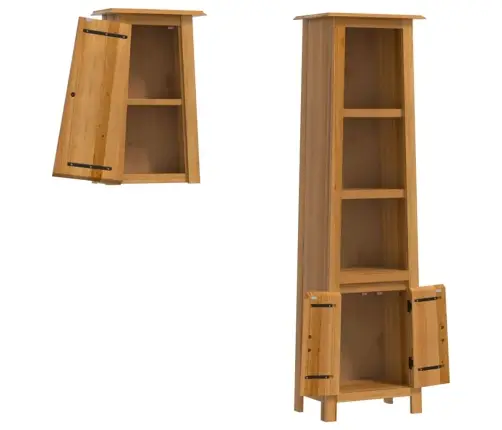 2-Osaline Vannitoamööbli Komplekt, Männipuit