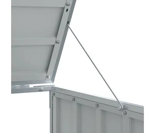 Atkritumu Tvertņu Novietne Antracītpelēka 72X81X115 Cm Tērauds Vidaxl