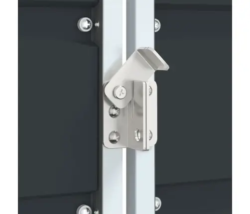 Ratastega Prügikasti Kuur, Antratsiithall, 144X81X113 cm Teras