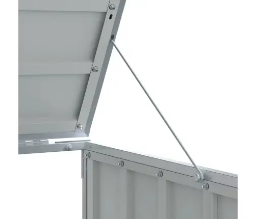 Ratastega Prügikasti Kuur, Antratsiithall, 144X81X113 cm Teras