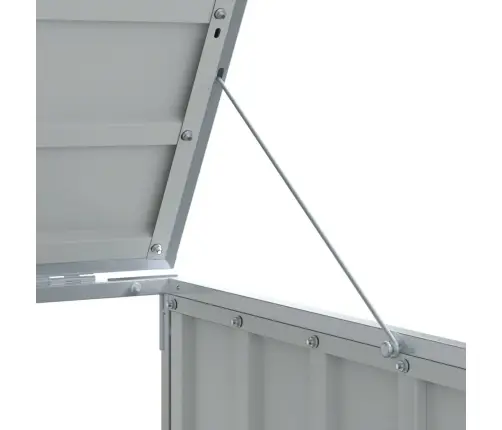 Atkritumu Tvertņu Novietne Antracītpelēka 216X81X115 Cm Tērauds Vidaxl
