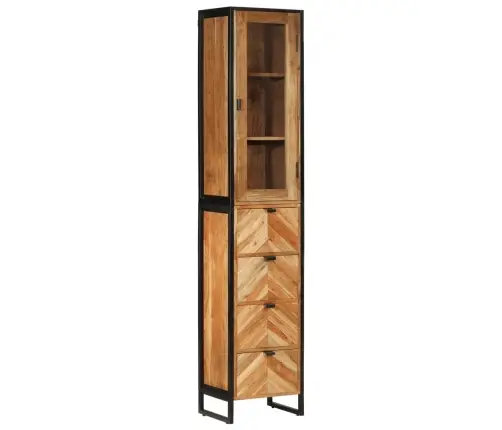 Vannitoakapp, 40 X 27 X 190 cm Raud Ja Akaatsiapuit