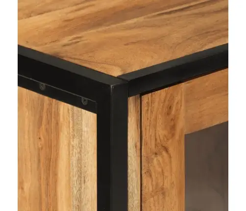 Vannitoakapp, 40 X 27 X 190 cm Raud Ja Akaatsiapuit