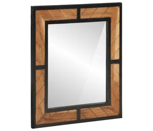 2-Daļīgs Vannasistabas Mēbeļu Komplekts, Dzelzs, Akācijas Koks Vidaxl