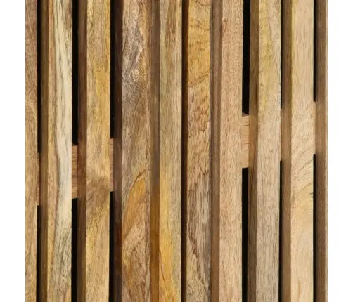 Puhvetkapid 3 Tk, 60 X 34 X 75 cm Töötlemata Mangopuit