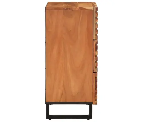 Kumodes, 2 Gab., 60X34X75 Cm, Akācijas Masīvkoks Vidaxl