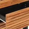 Kumodes, 2 Gab., 60X34X75 Cm, Akācijas Masīvkoks Vidaxl