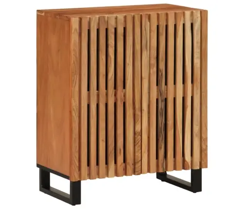 Šoninės Spintelės, 3Vnt., 60X34X75cm Akacijos Medienos Masyvas