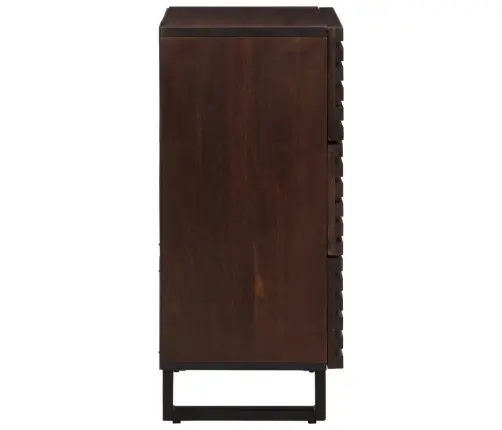 Puhvetkapid 2 Tk, 60 X 34 X 75 cm Mangopuit