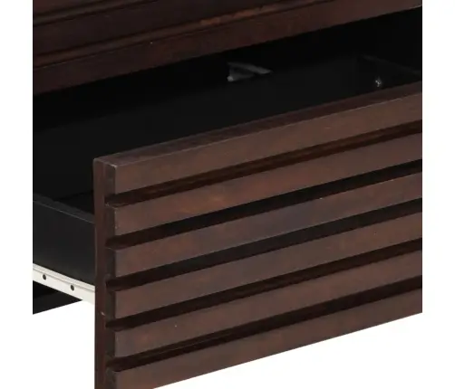 Puhvetkapid 2 Tk, 60 X 34 X 75 cm Mangopuit