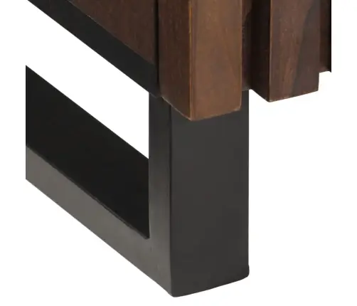 Skapīši, 3 Gab., 60X34X75 Cm, Mango Masīvkoks Vidaxl