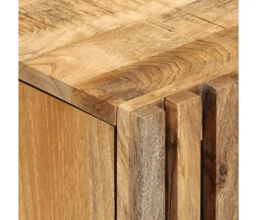 2-Daļīgs Vannasistabas Mēbeļu Komplekts, Masīvkoka Raupja Mango Vidaxl