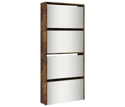 4 Sahtliga Kingakapp, Peegliga, Suitsutatud Tamm, 63X17X134 Cm