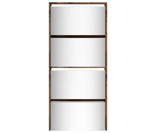 4 Sahtliga Kingakapp, Peegliga, Suitsutatud Tamm, 63X17X134 Cm