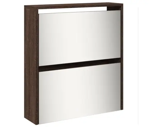 5 Sahtliga Kingakapp Peegliga, Pruun Tamm, 63X17X169,5 Cm