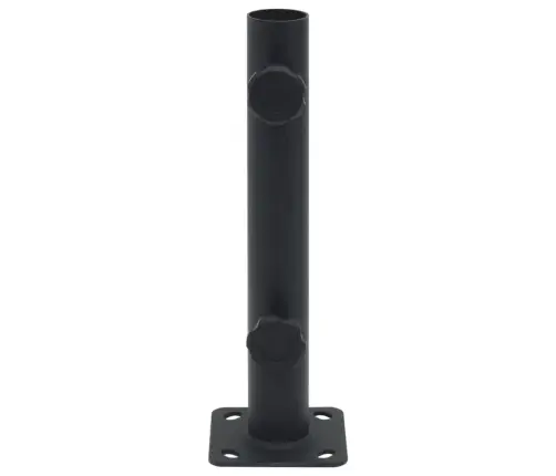 Skėčio Pagrindas 32/34/38Mm Stulpams, Matinis Juodas, Plienas