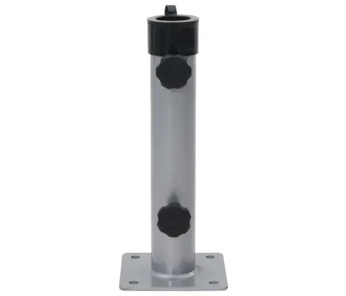 Saulessarga Pamatne, Ø38/48 Mm Kātam, Sudrabains Tērauds Vidaxl