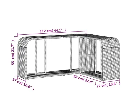 Sodo Komplektas Su Pagalvėlėmis, 10 Dalių, Pilkas, Poliratanas