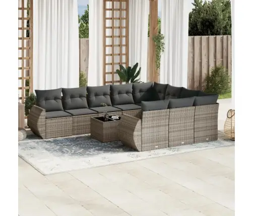 11-Osaline Aiadiivani Komplekt Patjadega, Hall, Polürotang