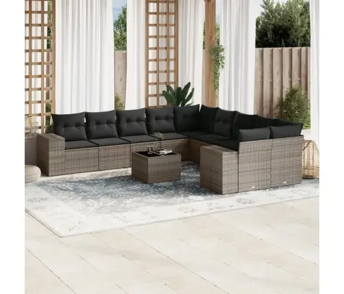 11-Osaline Aiadiivani Komplekt Patjadega, Hall, Polürotang