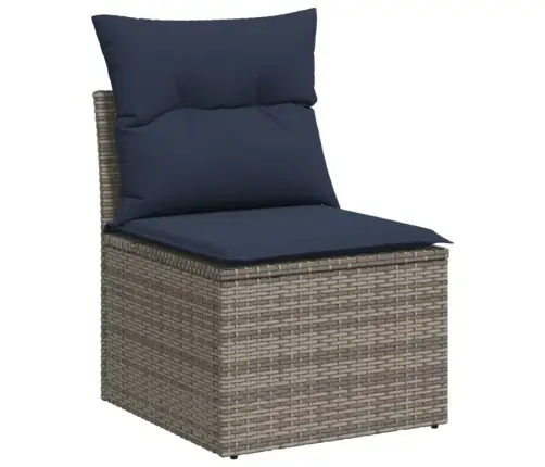 6-Osaline Aiadiivani Komplekt Patjadega, Hall, Polürotang