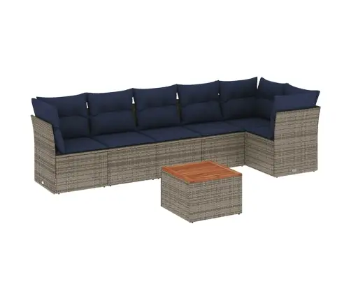 7-Osaline Aiadiivani Komplekt Patjadega, Hall, Polürotang