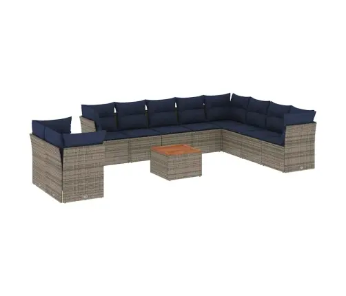 11-Osaline Aiadiivani Komplekt Patjadega, Hall, Polürotang