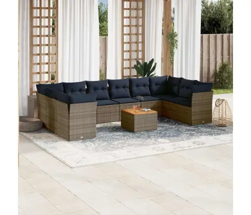 11-Osaline Aiadiivani Komplekt Patjadega, Hall, Polürotang