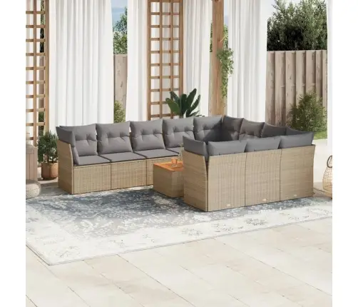 11-Osaline Aiadiivani Komplekt Patjadega, Beežid Toonid