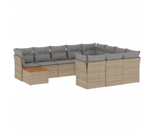 11-Osaline Aiadiivani Komplekt Patjadega, Beežid Toonid