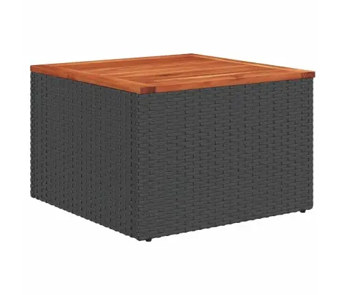 10-Osaline Aiadiivani Komplekt Patjadega, Must, Polürotang