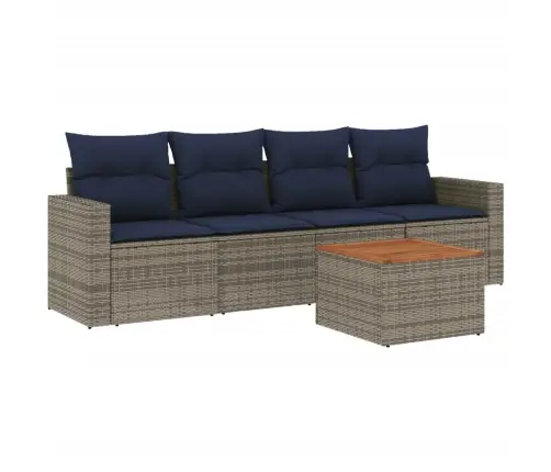 5-Osaline Aiadiivani Komplekt Patjadega, Hall, Polürotang