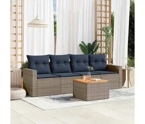 5-Osaline Aiadiivani Komplekt Patjadega, Hall, Polürotang