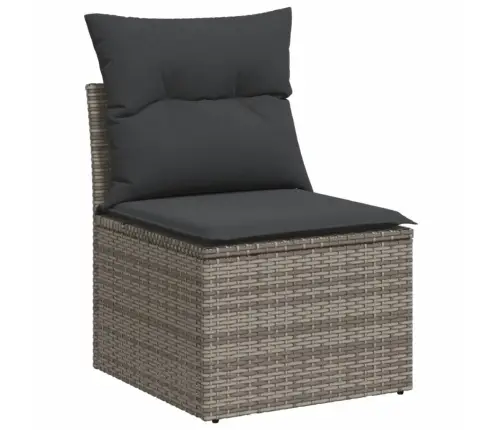 6-Osaline Aiadiivani Komplekt Patjadega, Hall, Polürotang