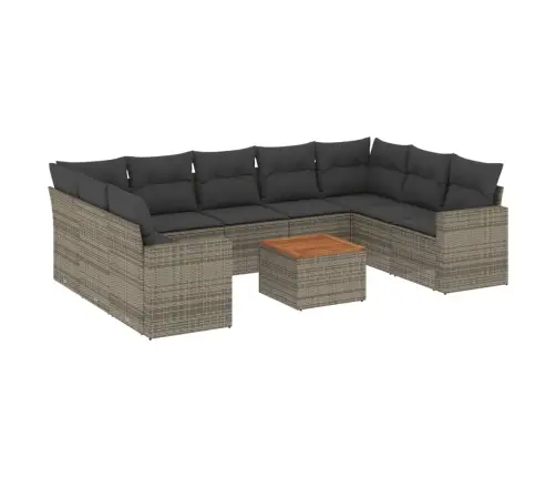 10-Osaline Aiadiivani Komplekt Patjadega, Hall, Polürotang