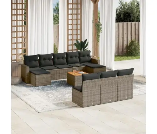 11-Osaline Aiadiivani Komplekt Patjadega, Hall, Polürotang