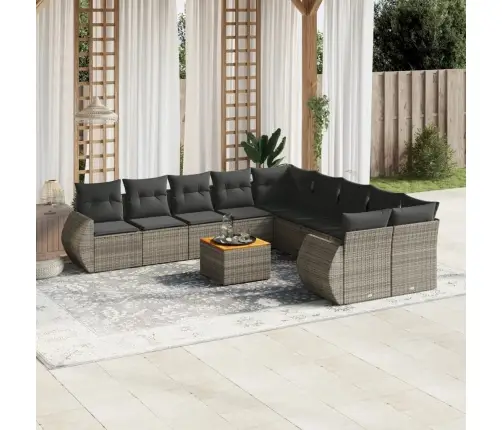 11-Osaline Aiadiivani Komplekt Patjadega, Hall, Polürotang